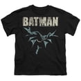thumbnail image 2 of Batman Batman Glide Kids T Shirt (Large) for Youth Toddler Boys and Girls, Black, 2 of 5