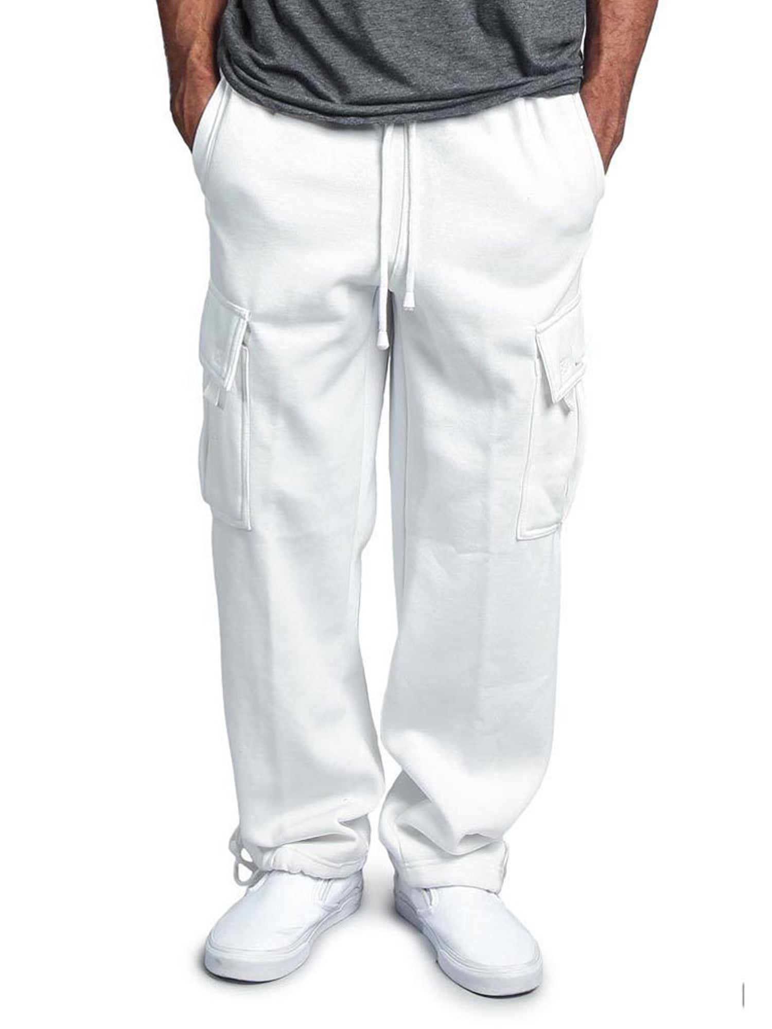 joggers with multiple pockets