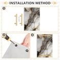 thumbnail image 2 of Iauyy Modern Square Bathroom Tray with Handles - Acrylic & Aluminum Alloy Vanity Countertop Organizer ，Around The Golden Lines, 2 of 7
