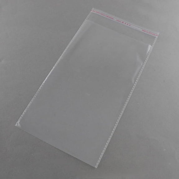 50 Pcs Rectangle OPP Cellophane Bags Rectangle Plastic Bags Clear Lipstick Packaging Bags for Lipstick Packaging Cookies Candy Gifts and Party Favors Bags 27x14cm
