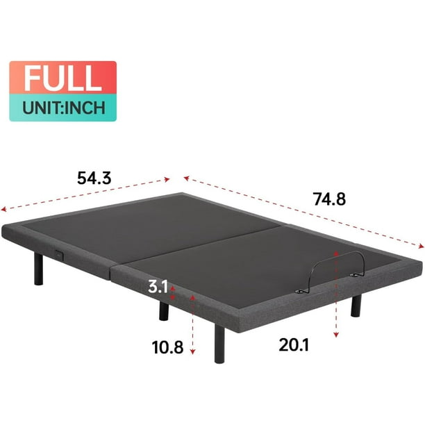 Bed frame on sale feet walmart