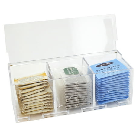 - Tea Box Contemporary Compact Acrylic Holder