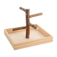 thumbnail image 2 of Miangastore 1Pcs Wood Parrot Perch Toy Suitable for Small Birds and Pet Owners, 2 of 8