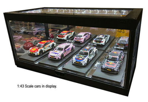 Collectible Display Show Case Illumicase With LED Lights and Mirror Base And.. for sale online