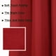thumbnail image 3 of Cortinas opacas MYSKY HOME rojas de 42 x 114 cm para ventanas pequeñas, 3 of 8
