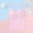 Pink, variant on BRGZLK Girls Cotton Underwear Teen Girls Development Period Comfortable Breathable Stretch Undershirt With Padding White 8-9 Years