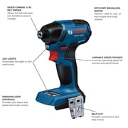 Bosch 18V Impact Driver (Bare Tool)