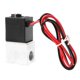 thumbnail image 1 of 1/4" for DC 12V 2 Way Normally Closed Pneumatic Aluminum Electric Solenoid Air f, 1 of 4