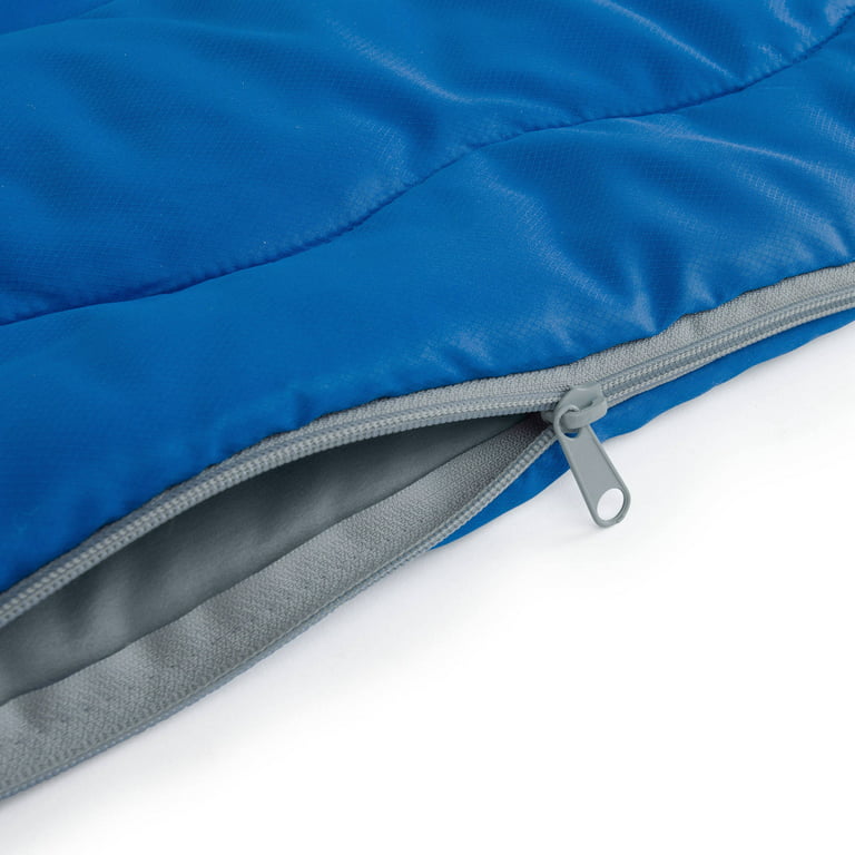 Ozark Trail Oversized 30-Degree Cool Weather Sleeping Bag, Gray, 40x8 –  HardGrizzly