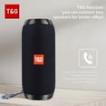 thumbnail image 2 of Bluetooth Speaker T&G TG117 Portable TWS Sound Box Waterproof Loudspeaker Outdoor Stereo Surround Speakers Support TF FM Radio, 2 of 9