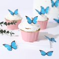 thumbnail image 4 of 48Pcs Edible Butterflies for Cake Decorating Wafer Paper Butterfly Cupcake Toppers Edible Cake Toppers for Wedding Birthday Party Cupcakes Decorations(Mix Color), 4 of 10
