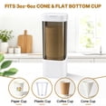 thumbnail image 2 of INCTUO Cup Dispenser Wall Mounted Bathroom Cup Holder, 3oz-5oz Disposable Paper Cup Plastic Cup Dispenser, Water Cooler Dispenser Cup Holder with Paste Plate for Home Office Hospital Gym, 2 of 7