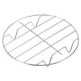 thumbnail image 1 of Unique Bargains Silver Round Baking Rack Cooling Cooking Rack 6.63' Stainless Steel Rust Free, 1 of 5