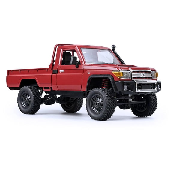 HLSFWDRIVE RC Rock Crawler Camion RC 4x4 Toyota LC79 RC Crawler 1/12 Tout-Terrain Pickup Télécommande 2,4 GHz Tout-Terrain Moteur Brossé 280 Accélérateur Proportionnel Direction RTR Hobb