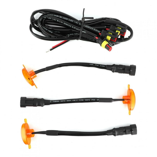 Lámpara De Rejilla De Parachoques Luces LED Reemplazo De Luz De Parrilla Luces De Rejilla LED Para Mejorar El Estilo Del Automóvil Apariencia Mejorada Del Estilo Del Automóvil ANGGREK Otros Vehículos