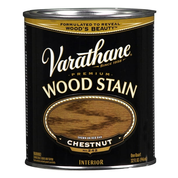 211721H 1 Quart Chestnut Premium Wood Stain