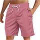 thumbnail image 2 of pstuiky Pantalones cortos de gimnasio para hombre, Pantalones cortos de playa informales con cordón y estampado del Día de la Independencia para hombre con bolsillo Pantalones cortos de golf, 2 of 4