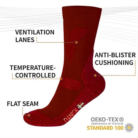 

ROUND TOP US Size Men 6.5-8.5 Women 8-10 Wool Socks Outdoor Household Socks