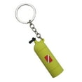 thumbnail image 4 of Almencla Nouveauté Mini Réservoir de Plongée Porte-Clés Porte-Clés de Plongée Porte-Clés Porte-Clés Jaune, 4 of 8