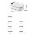 thumbnail image 5 of Cordless Electric Lunch Box for Adults, 14000mAh Rechargeable Auto Heated Lunch Box, 1L Portable Self-Heating Food Warmer for Car, Office, Travel, Picnic & outdoor, 5 of 5