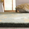 thumbnail image 3 of SAFAVIEH Soho Clara Floral Wool Area Rug, Grey/Multi, 2' x 3', 3 of 8