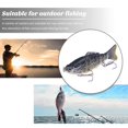 thumbnail image 6 of Hyasfey 10CM/16G Multi-Jointed Fishing Lure with Hooks 7-Section 3D Swimbait Bionic Hard Artificial Bait Freshwater Saltwater Bass Trout Fishing Accessories, 6 of 7