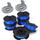 thumbnail image 1 of Carrete de repuesto para Ryobi de 18 V, 24 V, 40 V, carrete de repuesto de 0,065 pulgadas, compatible con Ryobi One + AC14RL3A, recortador de línea inalámbrico de 11 pies, 8 paquetes, 1 of 4