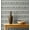 Black (Texture Vinyl), variant on S4Sassy Self-Stick Decorative Wallpaper, Tribal Stripe Print Wall Paper, Vinyl Waterproof Contact Paper, Black, 25"x120"inch Removable Renter Friendly Wall Covering For Bedroom, Dining Room