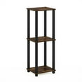 thumbnail image 5 of Furinno Simplistic End Table, Small, Set of 2, Amber Pine/Black, 5 of 6