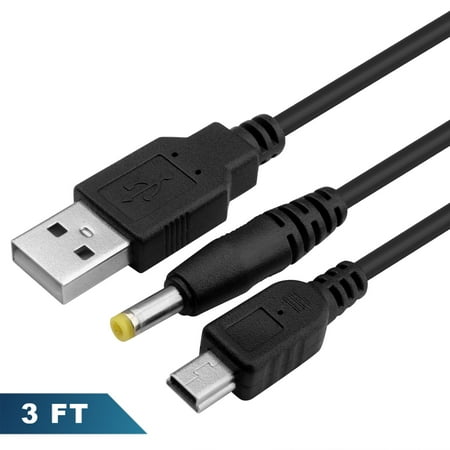 Insten USB Charging Cable For SONY PSP 1000 / PSP Slim & Lite 2000 / PSP 3000 (PlayStation
