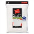 thumbnail image 1 of Hanes T-shirts à Col Rond Blancs pour Garçon, 4, Blanc, 1 of 2