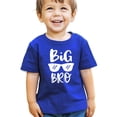 thumbnail image 2 of Big Bro Sunglasses New Sibling Announcement T-Shirts and Raglans Vintage Royal Shirt 4T, 2 of 5