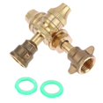 thumbnail image 3 of Agriculture Brass Missile Nozzle Straight Jet + Mist Spray Adjustable Nozzle Garden Electric Sprayer High Pressure Spray Nozzle, 3 of 5