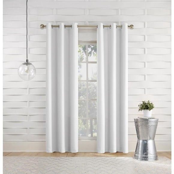 No.918 6006038 80 x 84 in. Webster White Curtains