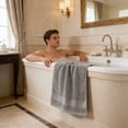 thumbnail image 7 of Large Bath Towel 29.1x13.4 Inch Thick Soft Absorbent Quick Drying Lightweight for Home Spa by PALIFEUR, 7 of 7