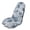 Blue Leaf Pattern, variant on XYZCANDO Heart-Shaped Paw Print Pattern Lightweight Car Seat Cover Towels, Non-Slip Sweatproof Non-Slip Fit Car Seats Towel Protector for Vans Trucks