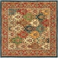 thumbnail image 1 of Safavieh Heritage Collection HG911A Handmade Traditional Oriental Premium Wool Area Rug, 3' x 5', Multi / Burgundy, 1 of 5
