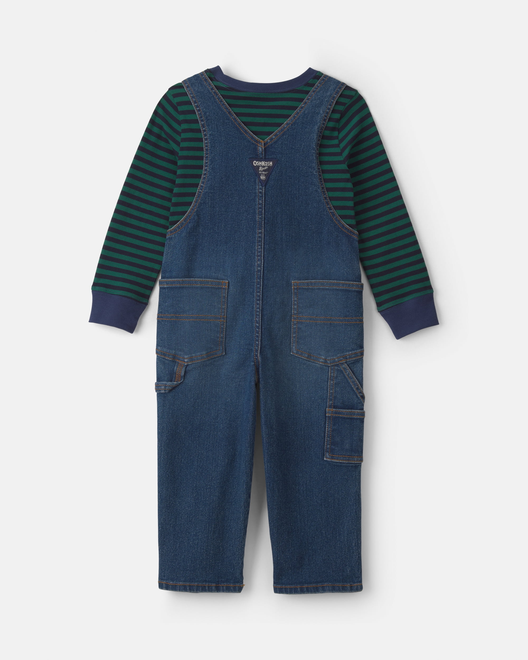 Oshkosh B'gosh Toddler Overall and Top Set, 2-Piece, Sizes 2T - 5T