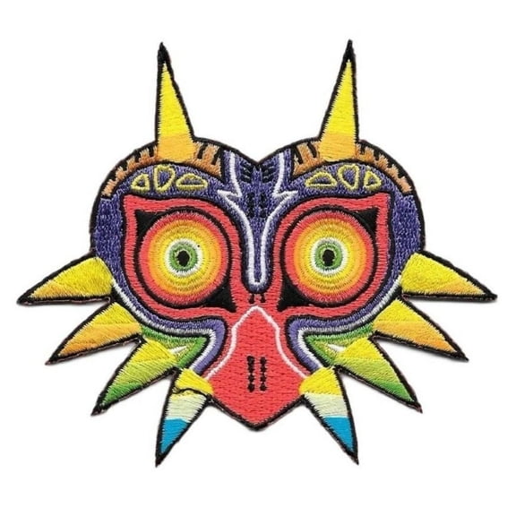 The Legend of Zelda Majora's Mask 4" Tall Embroidered Patch