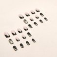 thumbnail image 3 of Butterflies Design Glossy Press-On Nails, Breathable Glue Stickers For Easy And Secure Attachment, 3 of 5