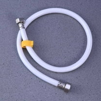 Homoyoyo Flexible Washing Machine Connector White PVC 1Set