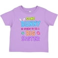 thumbnail image 3 of Inktastic Some Bunny is Going to Be a Big Sister with Bunny Ears and Flowers Girls Toddler T-Shirt, 3 of 5