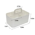 thumbnail image 3 of DPTALR Makeup Brushes Cosmetic Box Pen Holder For Desk Crayon Holder Stationery Storage Container Art Holder Organizer Stationery Storage Organizer Art Pen Container, 3 of 8