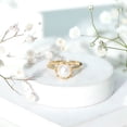 thumbnail image 5 of Rosec Jewels Cultured Freshwater Pearl Solitaire Ring for Women (7 Carat, AAA Grade) - June Birthstone Ring with Jewelry Box, 18K Yellow Gold, US 12.50, 5 of 8