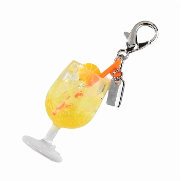 Yiran Goblet Keychain, Yellow, 1 Pack