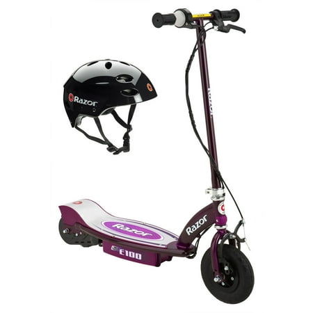 Razor E100 Electric Motor Powered Girls Scooter (Purple) & Youth Sport (Best Electric Motor Scooter)