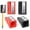 Black, variant on Ball Handle Carpenter Pencil Sharpener, Manual Portable Woodwork Pencil Cutter, Leather Head Knife Sharpener, 1 Piece