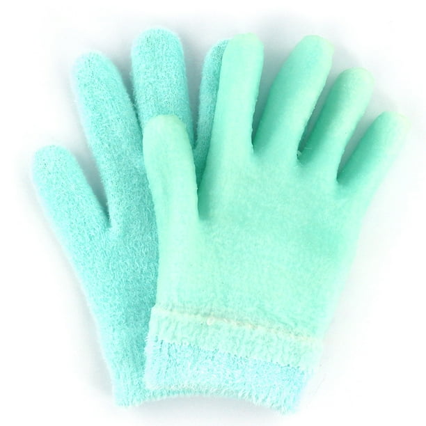 Moisturizing Gloves with Gel Lining Dry Hands Treatment 1 Pair