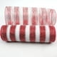 thumbnail image 5 of Cinta navideña Red de embalaje Red de rayas rojas y blancas Malla Decoración de Pascua Pantalla dorada Red de embalaje de flores, 5 of 5
