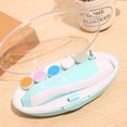thumbnail image 3 of Baby Electric Nail Trimmer Infants Nail File Baby Electric Nail Clippers Newborn Electric Nail Trimmer LED Baby Nail File Electric Nail Trimmer Manicure Set Toes Fingernails Care, 3 of 5